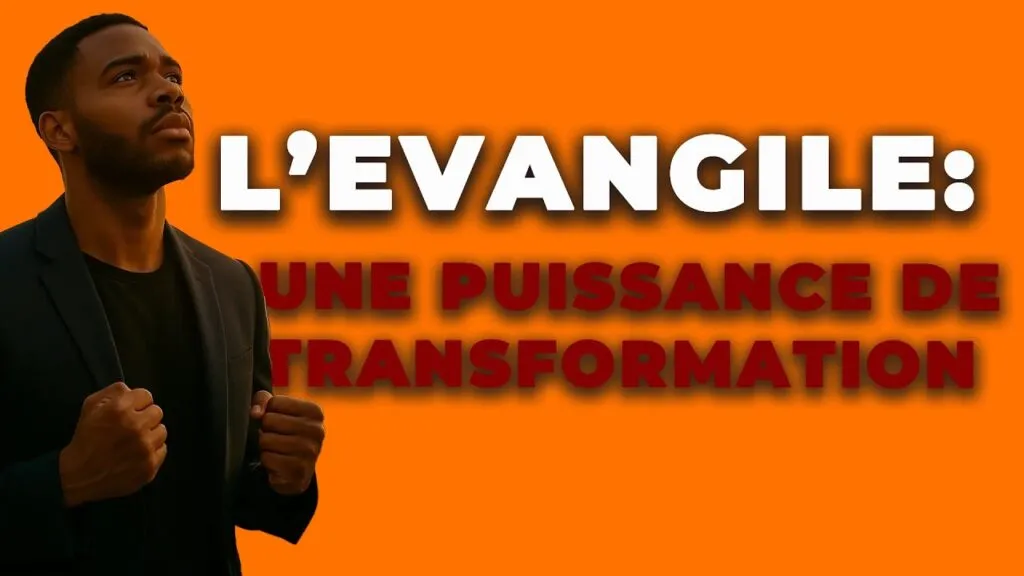 L'EVANGILE N'EST PAS UNE THEOLOGIE MAIS UNE TRANSFORMATION