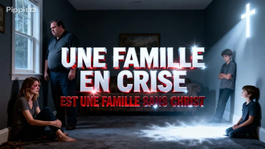 Ta famille restera en crise tant que Christ n’est pas au centre ! (Message puissant)