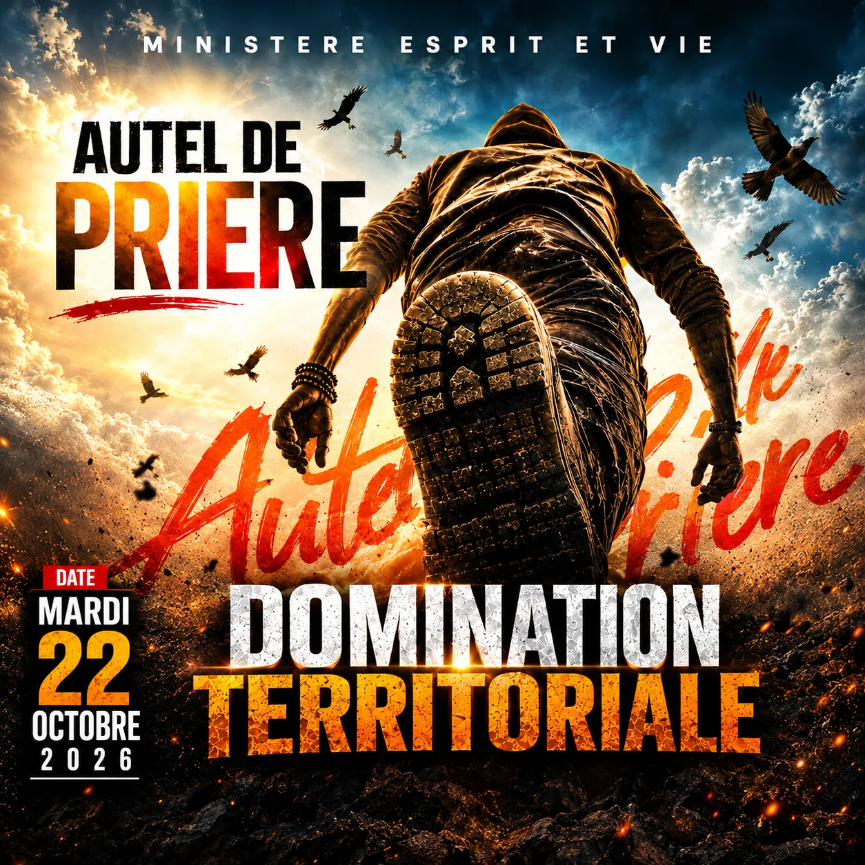 Autel de prière — Domination territoriale
