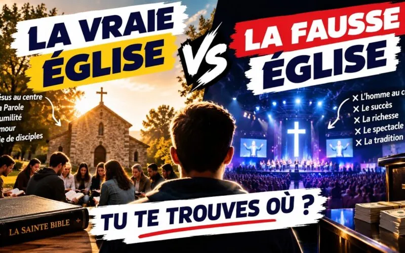 COMMENT RECONNAITRE LA VRAIE EGLISE ET LA FAUSSE EGLISE